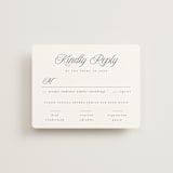 "Beautiful Day" - RSVP Cards in Graphite by Leah Bisch - Front