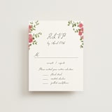 "Villa" - RSVP Cards in Azalea by Everett Paper Goods - Front