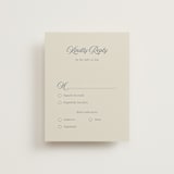 "Ritzy" - RSVP Cards in French Blue by Nicoletta Savod - Front