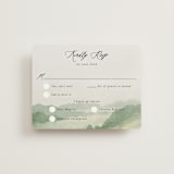 "The Vow" - RSVP Cards in Meadow by Elly - Front