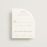 "Charleston" - RSVP Cards in Blush by Megan Davis - Front
