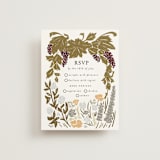 "Valley of the Moon" - RSVP Cards in Sage by Shiny Penny Studio - Front