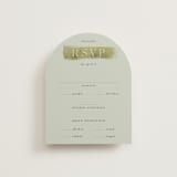 "Bluestem Fields" - RSVP Cards in Meadow by Holly Whitcomb - Front