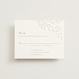 "tortina" - RSVP Cards in Aqua Mist by chocomocacino - Front