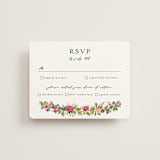 "Meadow Love" - RSVP Cards in Tropical by Susan Moyal - Front