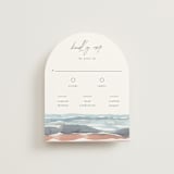 "waves" - RSVP Cards in Beachy by Pixel and Hank - Front