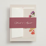 "Crest Fall" - RSVP Cards in Autumn by Pink House Press - Assembled with Belly Band