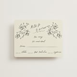 "Sundaland Gardens" - RSVP Cards in Ivory by Ani Somi - Front