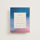 "At Dusk" - RSVP Cards in Sunset by Sumak Studio - Front