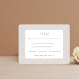 "Winter Birch" - RSVP Cards in Natural by Melanie Severin - Front