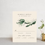 "Meander" - RSVP Cards in Obsidian by Kaydi Bishop - Front