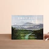 "Adventure Begins" - RSVP Cards in Forest by Elly - Front