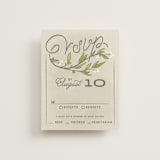 "Rustic Love" - RSVP Cards in Parchment by GeekInk Design - Front