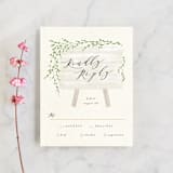 "winona" - RSVP Cards in Cream by chocomocacino - Front