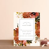 "Eden" - RSVP Cards in Poinsettia by Lori Wemple - Front