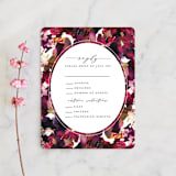 "Tidal Blooms" - RSVP Cards in Holly by Grace Kreinbrink - Front
