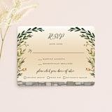 "Amore" - RSVP Cards in Sunset by Susan Moyal - Front