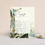 "Gardens Edge" - RSVP Cards in Garden by Grace Kreinbrink - Front