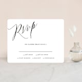 "Signed" - RSVP Cards in Pearl by Roxy Cervantes - Front