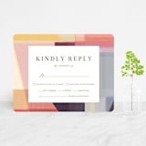 "Edgewater" - RSVP Cards in Sunset by Griffinbell Paper Co. - Front