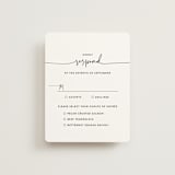 "Madison Ave" - RSVP Cards in Linen by Design Lotus - Front