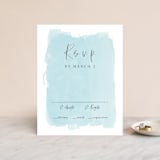 "So Delightful" - RSVP Cards in Sky by Erika Firm - Front