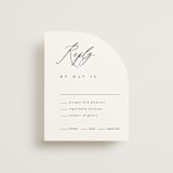 "Corison" - RSVP Cards in Classic by Kelly Schmidt - Front