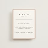 "Picturesque" - RSVP Cards in Linen by Christie Garcia - Front