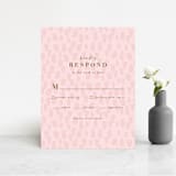"romance in spring" - RSVP Cards in Olive by Angela Marzuki - Front