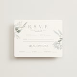 "Amorino" - RSVP Cards in Sage by Petra Kern - Front