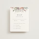 "Golden Hour" - RSVP Cards in Water Lily by Jennifer Wick - Front