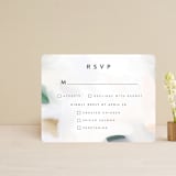 "Artsy Minimal" - RSVP Cards in Forest by Melanie Severin - Front