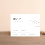 "Foundry" - RSVP Cards in Rose Quartz by Kristie Kern - Front