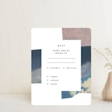 "sky poetry" - RSVP Cards in Daylight by Sumak Studio - Front