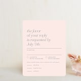 "legacy" - RSVP Cards in Pebble by Leia Matt - Front