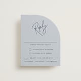 "Marked" - RSVP Cards in Navy by JoAnn Jinks - Front