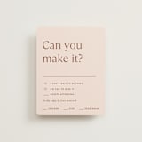 "There Will Be a Party" - RSVP Cards in Terra Cotta by Amy Payne - Front