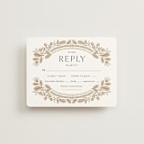 "charmed" - RSVP Cards in Honey by Jen Owens - Front