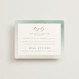 "The Field Of Love" - RSVP Cards in Evergreen by Petra Kern - Front