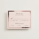 "Soft Overlay" - RSVP Cards in Cloud by Mansi Verma - Front