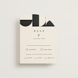"Kenai" - RSVP Cards in Shadow by Carly Reed Walker - Front