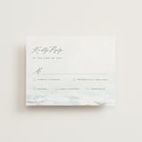 "At Sea" - RSVP Cards in Sky by Nicoletta Savod - Front
