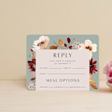 "Serenata" - RSVP Cards in Sage by Petra Kern - Front