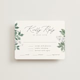 "Grove" - RSVP Cards in Fern by Everett Paper Goods - Front