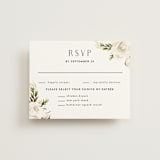 "Rose Garden" - RSVP Cards in Porcelain by Susan Moyal - Front