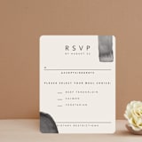 "Midtown" - RSVP Cards in Stone by Hudson meet Rose - Front