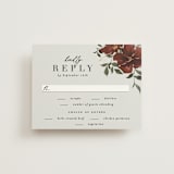 "harvest" - RSVP Cards in Cabernet by Everett Paper Goods - Front