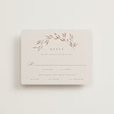 "Lennox" - RSVP Cards in Harvest by Kristie Kern - Front