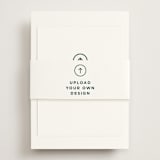 "Upload Your Own Design" - RSVP Online Enclosure Cards in A by Minted - Assembled with Belly Band