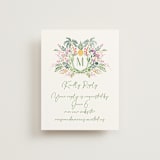 "Tropical Dreams" - RSVP Online Enclosure Cards in Jungle by Petra Kern - Front